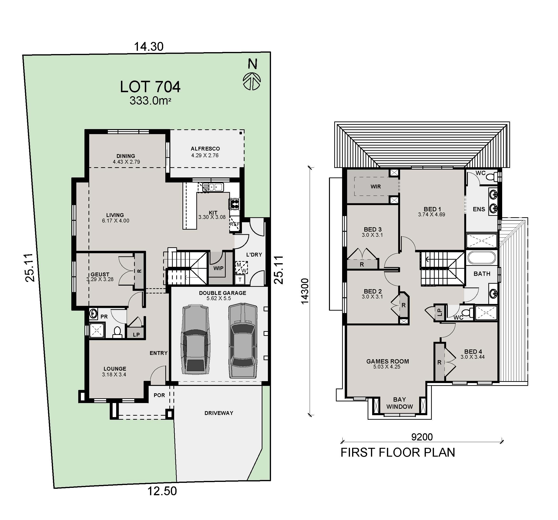 Lot 704 Bristol 30 Guest Suite Modified New England Coloured Plan v2